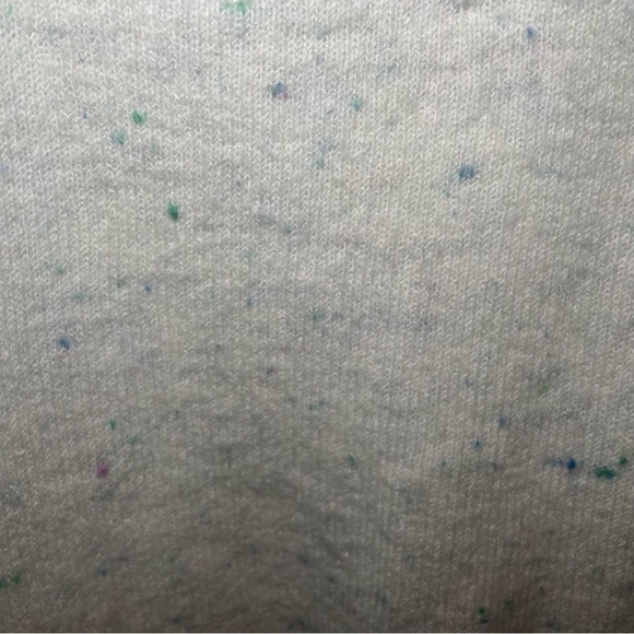 LOFT  Cream V-neck Sweater Women's Size XL Natural Flecked Lightweight - Picture 8 of 8